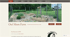 Desktop Screenshot of owlmoonfarm.com