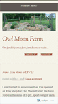 Mobile Screenshot of owlmoonfarm.com